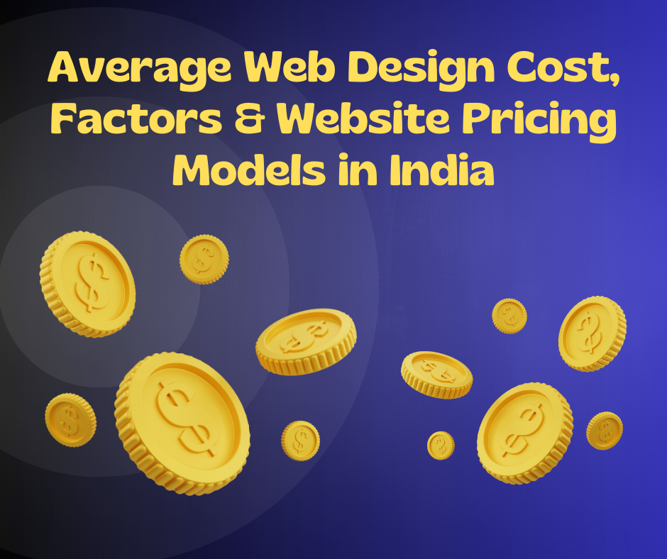 average website design cost in India