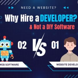 website developer india vs website builder