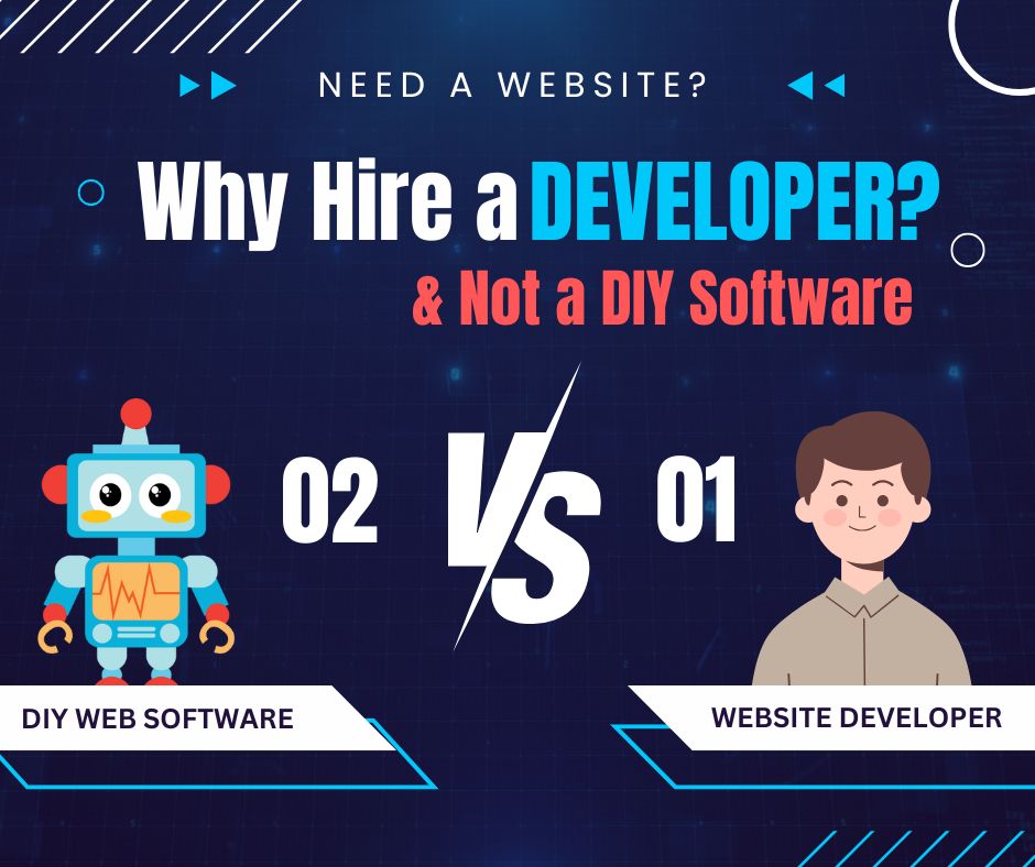 website developer india vs website builder