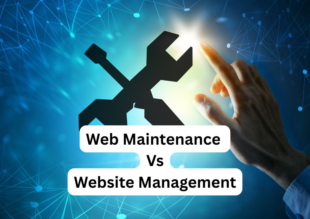 website maintenance vs website management