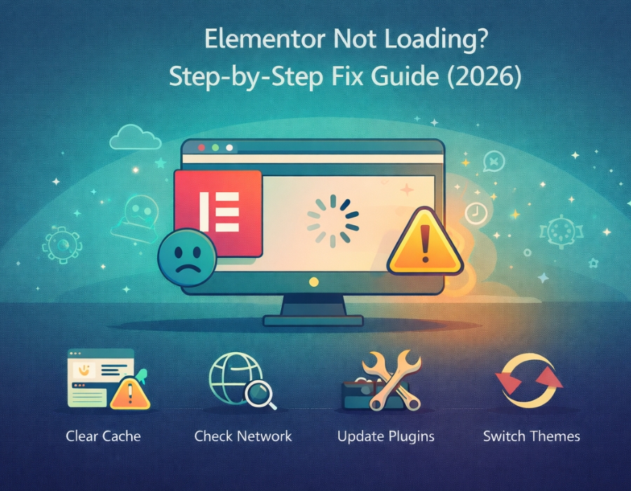 Elementor Not Loading? Step-by-Step Fix Guide (2026)