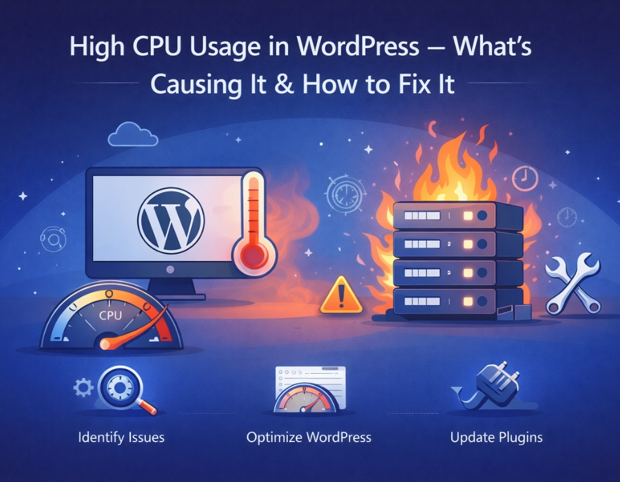 High CPU Usage in WordPress – What’s Causing It & How to Fix It.